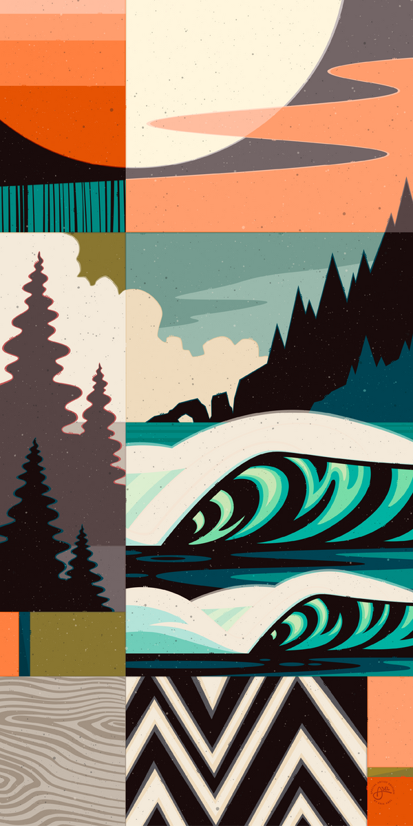 Coastal Connection Sidekick Towel