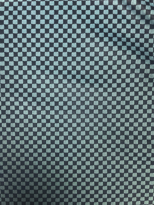 Happy Faced Cooling Towel - Blue Checker - 