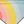 A close-up of a towel corner featuring a vibrant gradient design with flowing layers of yellow, pink, orange, and light blue hues. The soft fabric folds showcase the smooth transition between the colors, creating a playful and artistic look. The edge is neatly finished with dark stitching, highlighting the high-quality craftsmanship of the towel.