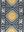 A towel featuring a celestial-themed design with yellow suns radiating rays and white crescent moons with stars. The center has large, smiling suns, while the sides are adorned with moons. Geometric patterns in gray and dark teal frame the design, adding intricate details. The towel’s symmetrical layout and dotted accents create a playful and artistic vibe, inspired by cosmic imagery with a modern, vintage feel.