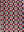A colorful geometric towel featuring an eye-catching pattern of octagonal shapes in bright shades of blue, yellow, red, and black. The symmetrical design is bold and vibrant, perfect for standing out at the beach or pool.