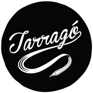 An image of the artist Joan Tarrago logo for Happy Faced Towels